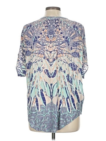 BCBGMAXAZRIA Short Sleeve Blouse (view 2)