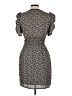 Max Studio Print Black Cocktail Dress Size L - photo 2