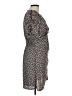 Max Studio Print Black Cocktail Dress Size L - photo 4