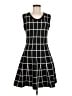 JOA Argyle Black Casual Dress Size M - photo 1
