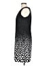 Perceptions Polka Dots Black Casual Dress Size 10 (petite) - photo 5