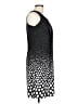 Perceptions Polka Dots Black Casual Dress Size 10 (petite) - photo 4