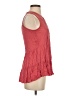 Floreat 100% Rayon Red Sleeveless Blouse Size 2 - photo 4