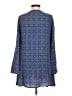Catalina 100% Rayon Blue Long Sleeve Blouse Size S - photo 2