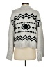 Cupcakes & Cashmere Chevron-herringbone Gray Pullover Sweater Size S - photo 2