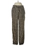MICHAEL Michael Kors 100% Polyester Print Gold Casual Pants Size 2 - photo 1