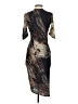 Helmut Lang Graphic Brown Cocktail Dress Size P (petite) - photo 2