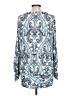 Boston Proper Blue Long Sleeve Blouse Size L - photo 2
