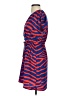 H&M 100% Polyester Stripes Blue Casual Dress Size 2 - photo 5