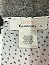 Urban Romantics 100% Rayon Ivory Short Sleeve Top Size XL - photo 7