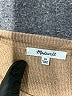 Madewell Color Block Tan Pullover Sweater Size XS - photo 7
