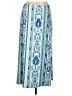 Chico's Print Blue Casual Skirt Size Lg Petite (2) - photo 1