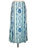 Chico's Print Blue Casual Skirt Size Lg Petite (2) - photo 2