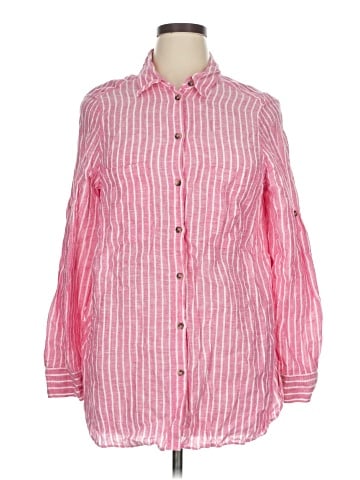 El Corte Ingles Long Sleeve Button-Down Shirt (view 1)