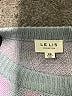 Le Lis 100% Acrylic Hearts Purple Pullover Sweater Size XS - photo 7