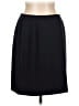 Alia 100% Polyester Solid Black Formal Skirt Size 12 - photo 1