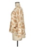 Pink Lily Animal Print Tan Pullover Sweater Size M - photo 5