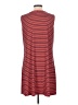 Harper Stripes Red Casual Dress Size L - photo 2