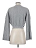 Listicle Metallic Gray Turtleneck Sweater Size S - photo 2