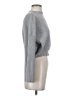 Listicle Metallic Gray Turtleneck Sweater Size S - photo 4