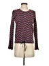 BCBGeneration Chevron-herringbone Red Pullover Sweater Size XS - photo 1
