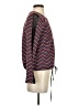 BCBGeneration Chevron-herringbone Red Pullover Sweater Size XS - photo 4