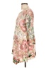 Cubism Floral Tan Casual Dress Size L - photo 5