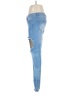 Bamboo Color Block Blue Jeans Size 7 - 8 - photo 5