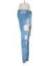 Bamboo Color Block Blue Jeans Size 7 - 8 - photo 4