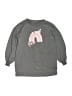 BCBGirls Gray Sweatshirt Size 7 - 8 - photo 1