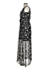 Maurices 100% Polyester Paisley Black Casual Dress Size XS - photo 5