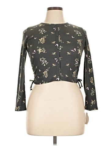 Self Esteem 3/4 Sleeve Blouse (view 1)