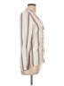 Maje Stripes Ivory Long Sleeve Blouse Size Lg (3) - photo 4