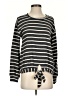 89th & Madison Stripes Black Pullover Sweater Size S - photo 1