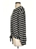 89th & Madison Stripes Black Pullover Sweater Size S - photo 5