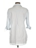 Primark Stripes Blue 3/4 Sleeve Button-Down Shirt Size 6 - photo 2