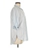 Primark Stripes Blue 3/4 Sleeve Button-Down Shirt Size 6 - photo 4