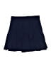 Timing Solid Blue Casual Skirt Size S - photo 2