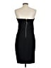 Helmut Lang Solid Black Cocktail Dress Size L - photo 2