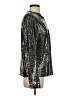 Zara Metallic Silver Long Sleeve Top Size S - photo 4