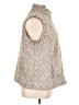 Erin London 100% Polyester Gold Vest Size 1X - photo 4
