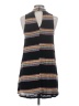 Gypsy Warrior Stripes Black Casual Dress Size S - photo 2