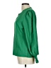 Unbranded 100% Polyester Green Long Sleeve Blouse Size L - photo 5
