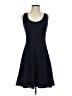 Ann Taylor LOFT Chevron-herringbone Blue Casual Dress Size 0 - photo 1