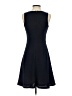 Ann Taylor LOFT Chevron-herringbone Blue Casual Dress Size 0 - photo 2