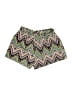 Dina Be Chevron-herringbone Green Shorts Size S - photo 2