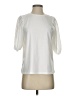 Shein White Short Sleeve Blouse Size 4 - photo 1