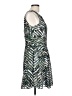 Parker Chevron-herringbone Green Cocktail Dress Size L - photo 4