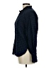 J.Crew Houndstooth Blue Long Sleeve Blouse Size 6 - photo 5