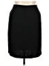 St. John Solid Black Casual Skirt Size 14 - photo 1